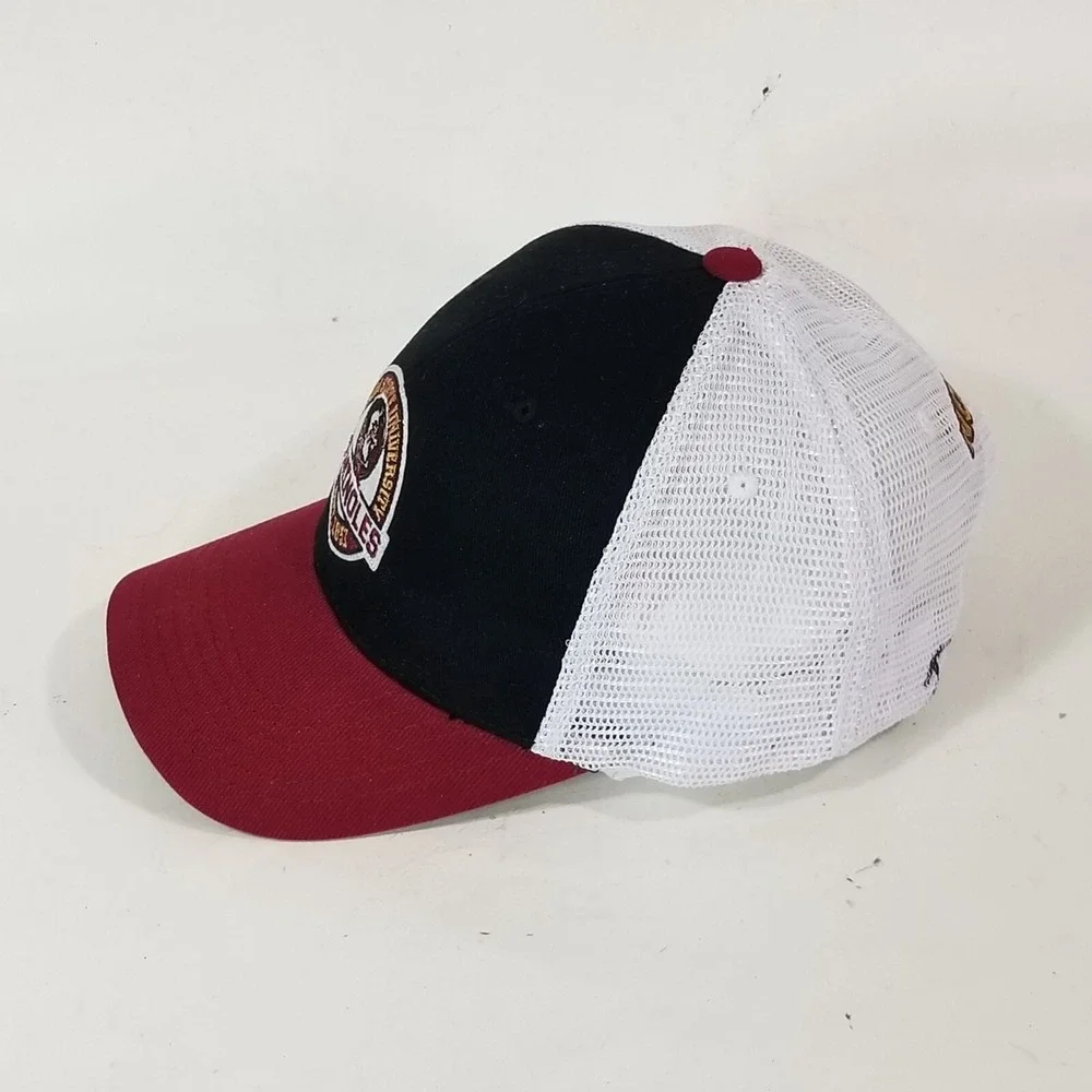 Captivating Florida State Seminoles Women OS Red Trucker Hat Snapback FSU Cap